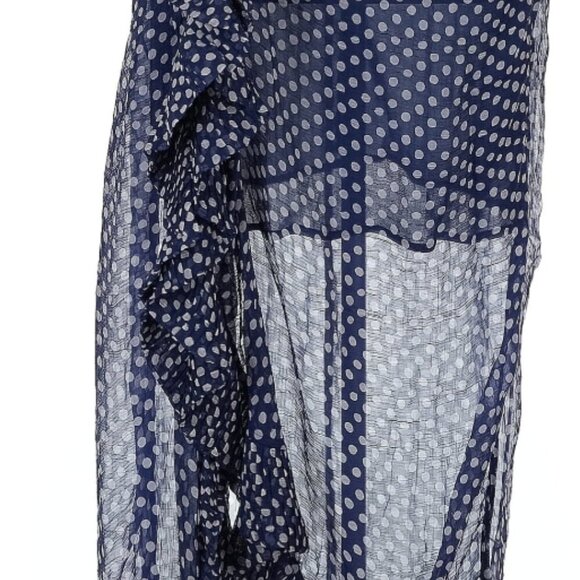 J.Crew Collection Chiffon Ruffle Skirt In Dot For Women - Picture 3 of 5